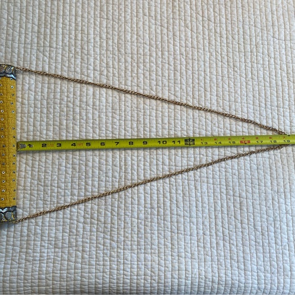 Bohemian Beaded Rectangular Crossbody Bag. - Picture 14 of 14